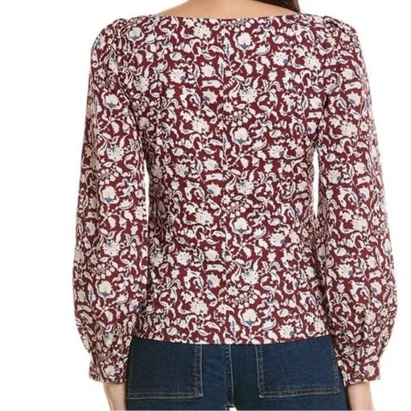 NWT Joie Women's Antin Floral Print Button Front Blouse Size Small Cotton - Picture 3 of 13